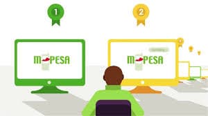 M-Pesa payment integration dashboard showing transaction analytics and security features